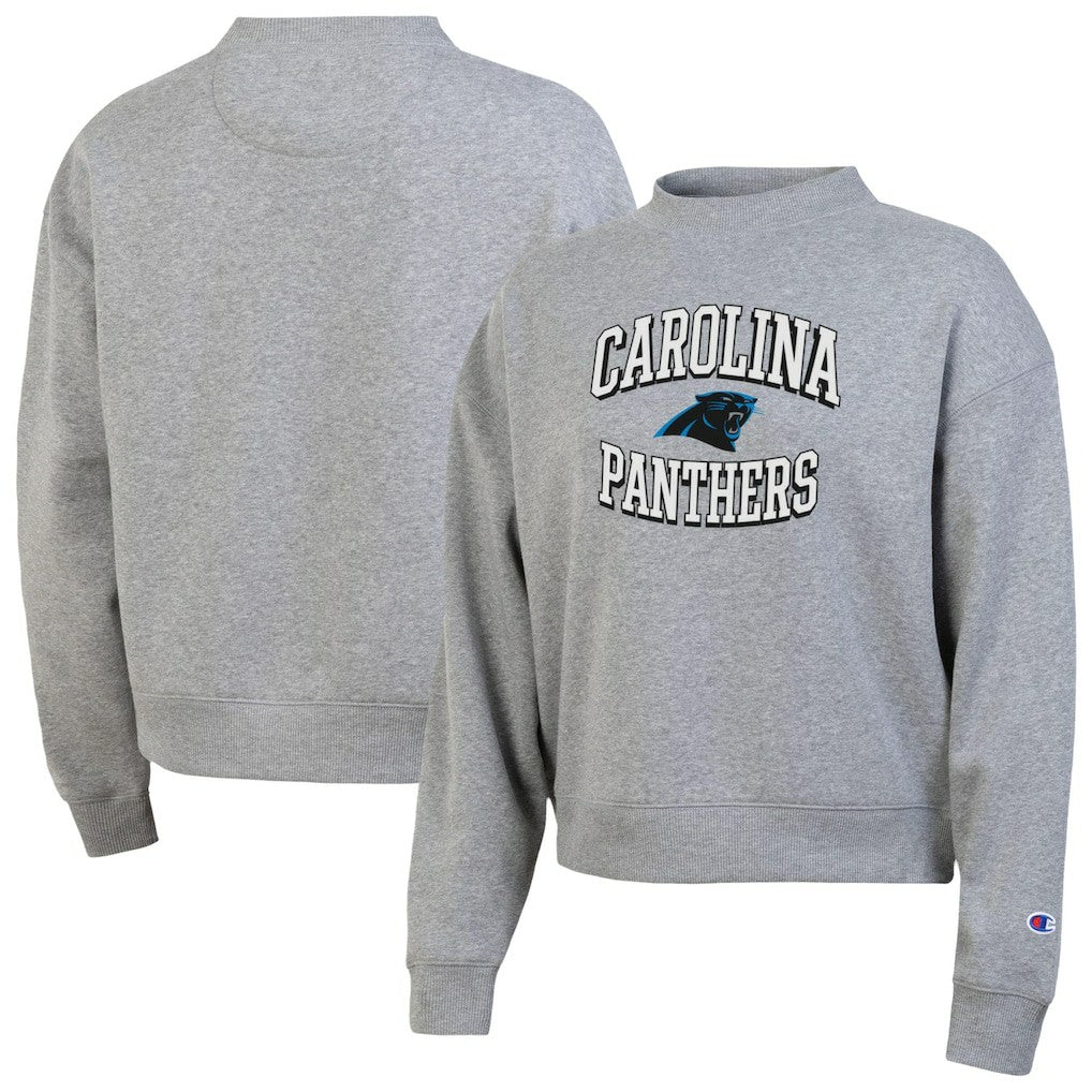 Carolina Panthers Champion Women's Triumph Tri-Blend Sweatshirt - Gray for sale