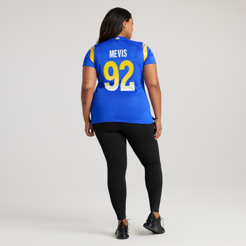 Harrison Mevis Los Angeles Rams Women's Team Game Jersey - Royal | Nike online