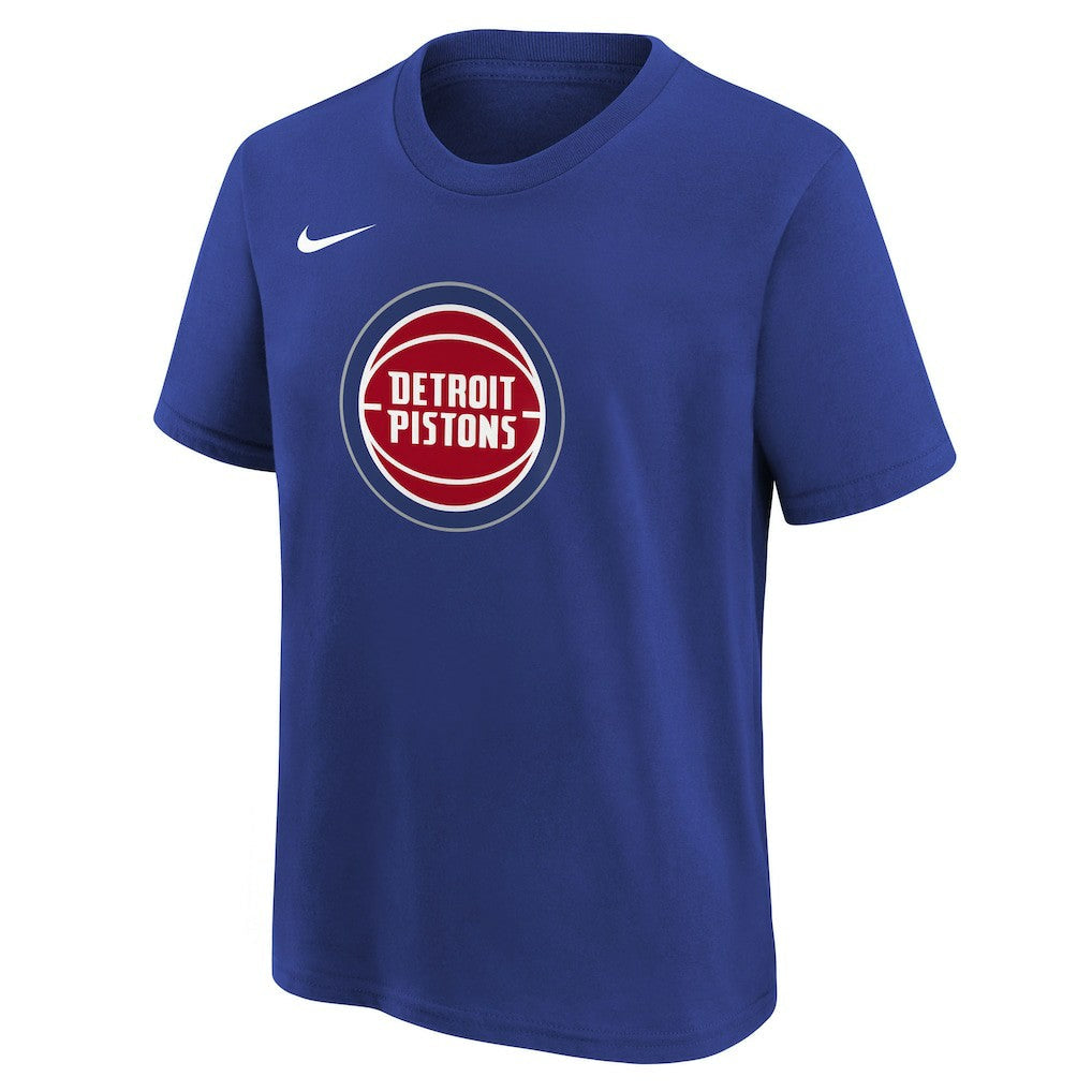 Detroit Pistons Youth Team Essential Logo T-Shirt sale - Blue | Nike sale