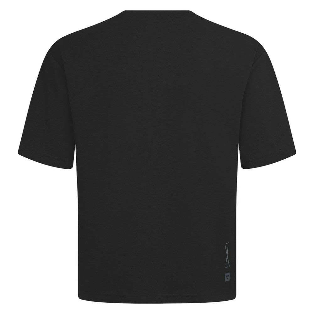 Los Angeles Dodgers Levelwear Sunrise Luxe Signature Knit T-Shirt - Black