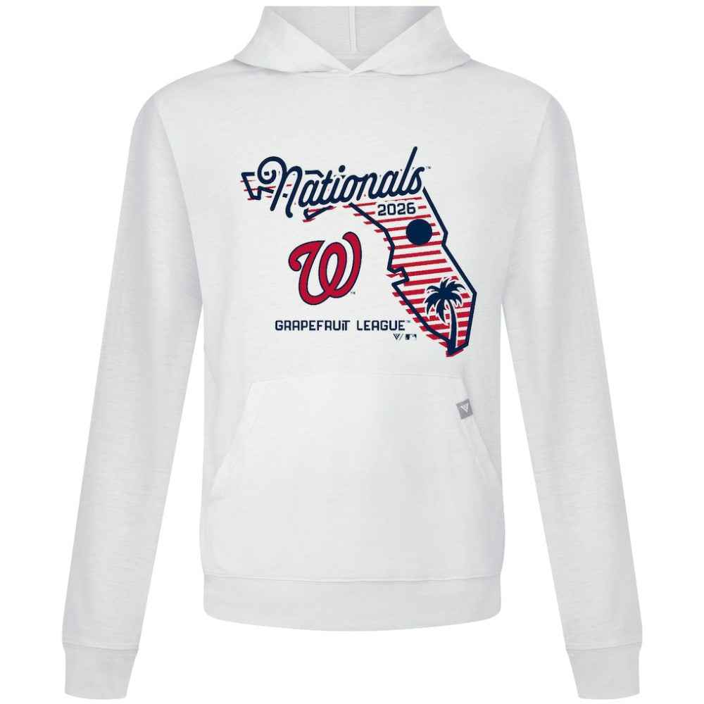 Washington Nationals Levelwear Sunrise Relay Hoodie - White
