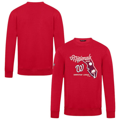 Washington Nationals Levelwear Zane Sunrise Sweatshirt - Red