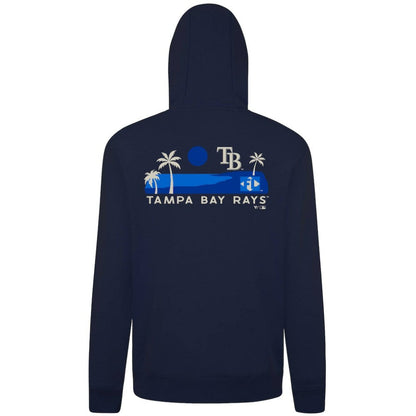 Tampa Bay Rays Levelwear Panoramic Podium Hoodie - Navy