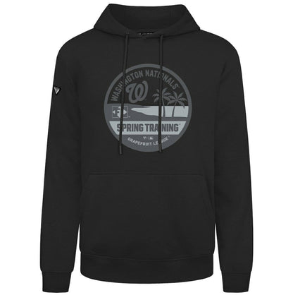 Washington Nationals Levelwear Spring Badge Podium Hoodie - Black