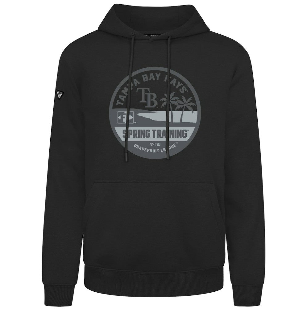 Tampa Bay Rays Levelwear Spring Badge Podium Hoodie - Black