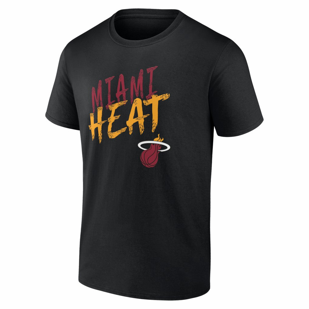Miami Heat Big & Tall Hustle Personalized Name & Number T-Shirt - Black cheap