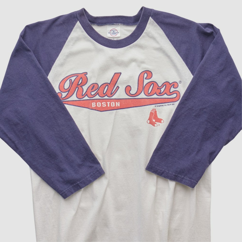 Boston Red Sox Delta 2000s T-shirt - White Vintage