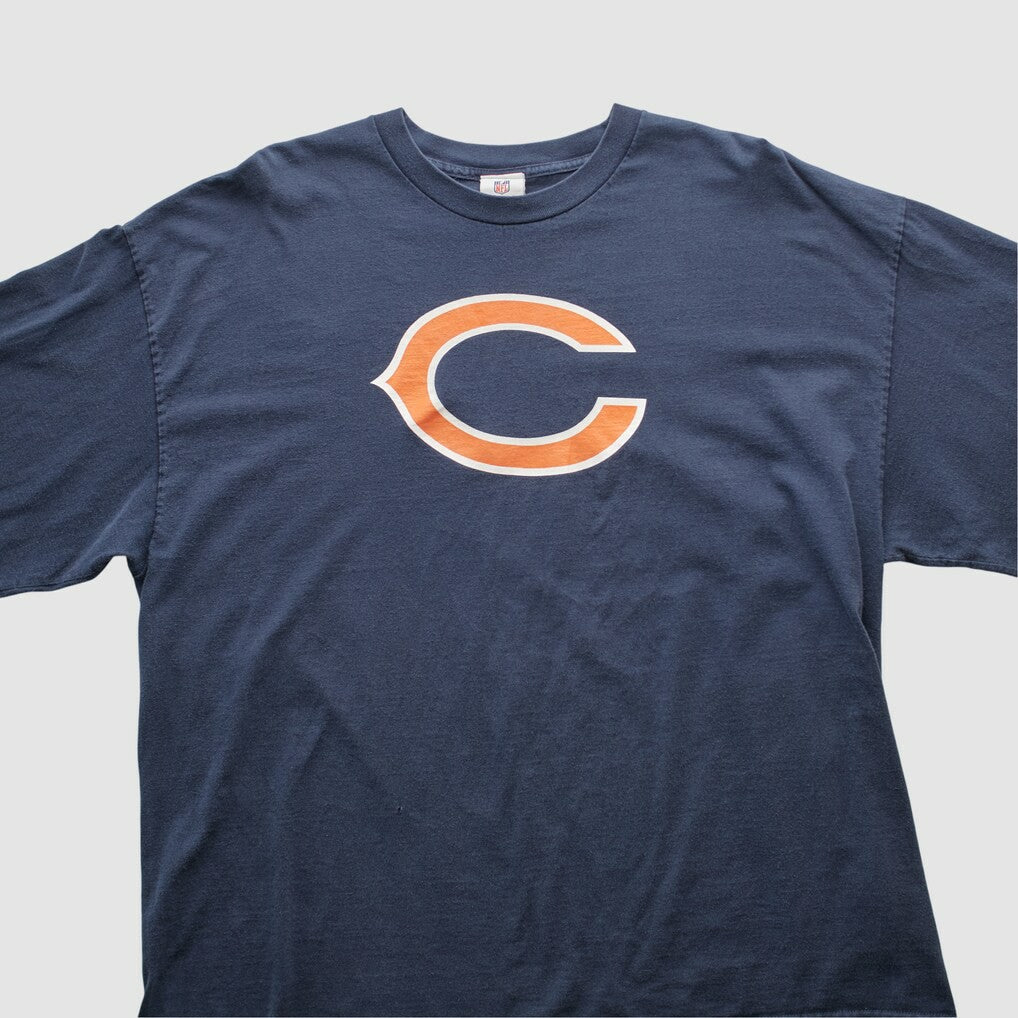 Chicago Bears NFL 2010s Long Sleeve T-shirt - Navy Vintage discount