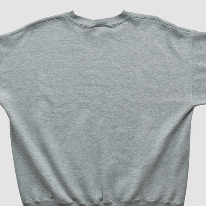 Denver Broncos Lee Sport 90s Pullover Sweatshirt - Heather Gray Vintage discount