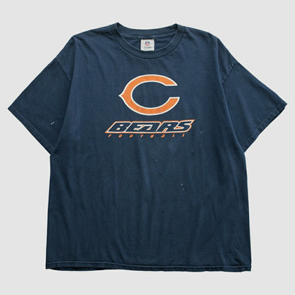 Chicago Bears NFL 2010s T-shirt - Navy Vintage on sale