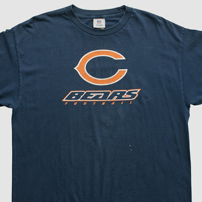 Chicago Bears NFL 2010s T-shirt - Navy Vintage on sale