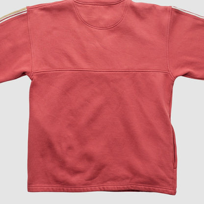 San Francisco 49ers NFL 2000s 1/4 Zip Sweatshirt - Red Vintage on sale