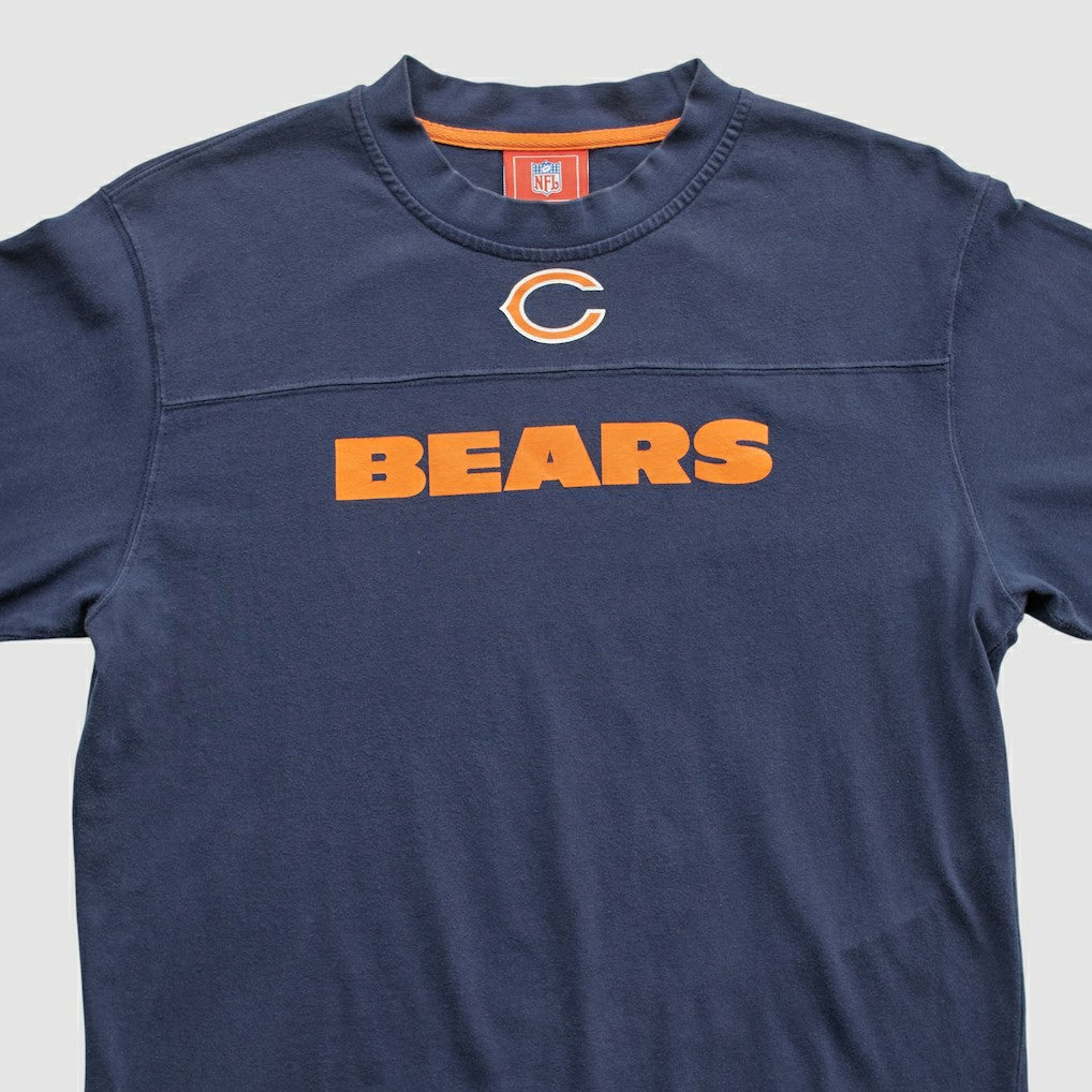 Chicago Bears NFL 2000s Long Sleeve T-shirt - Navy Vintage online