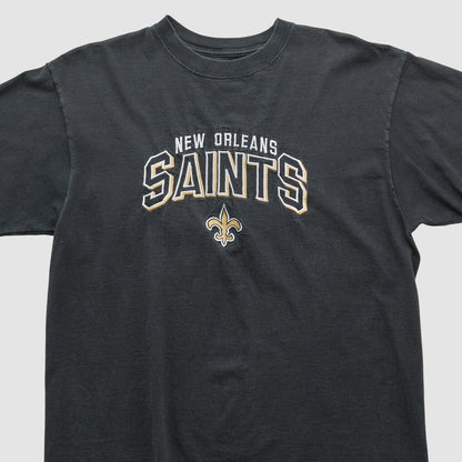 New Orleans Saints Reebok 2000s T-shirt - Black Vintage cheap