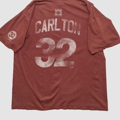 Philadelphia Phillies Majestic 2010s T-shirt - Maroon Vintage