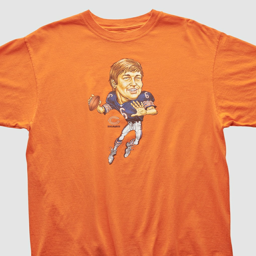 Chicago Bears Reebok 2000s T-shirt - Orange Vintage for sale
