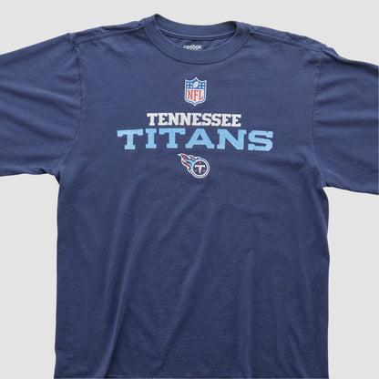 Tennessee Titans Reebok 2000s Long Sleeve T-shirt - Navy Vintage for sale