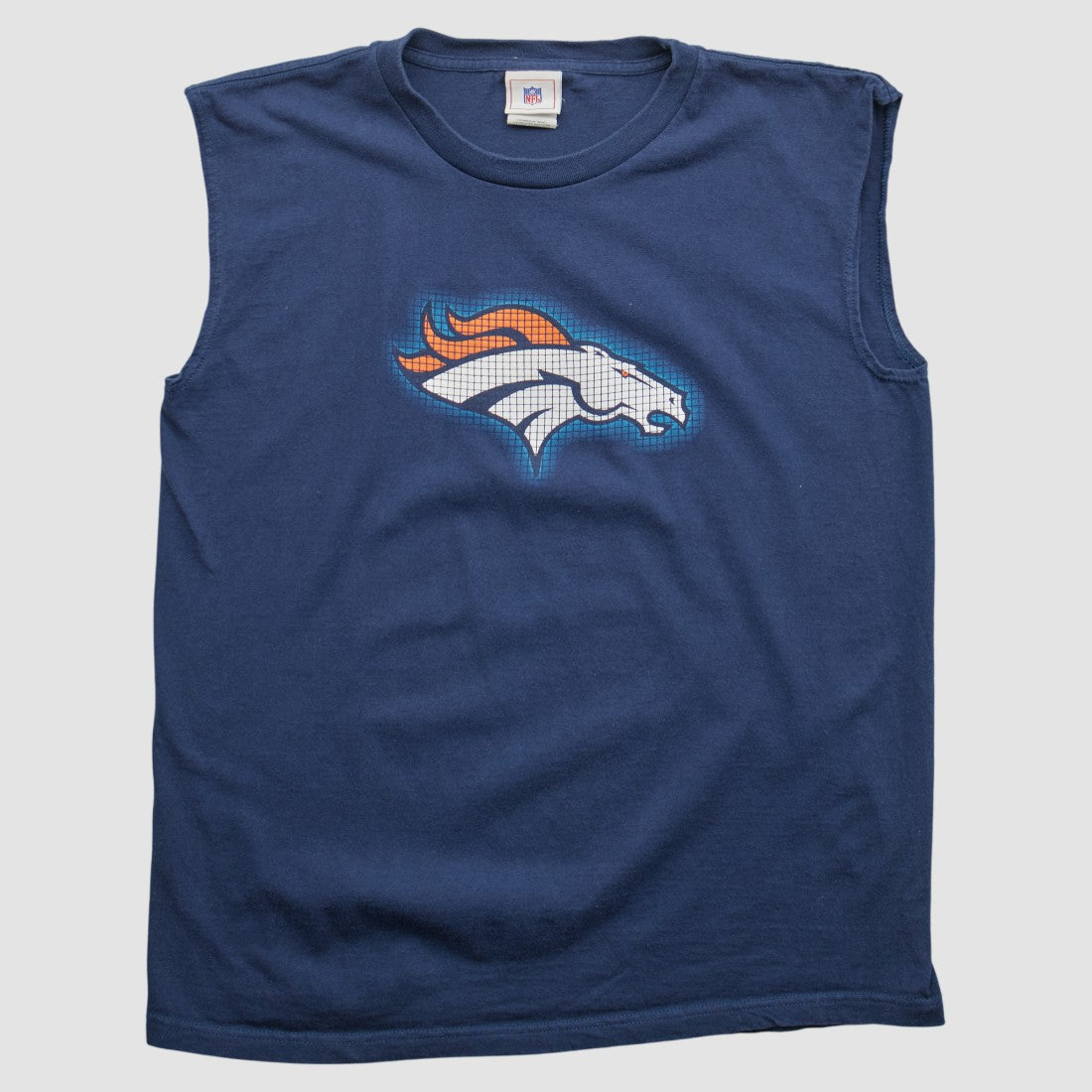 Denver Broncos NFL 2000s Tank - Navy Vintage sale