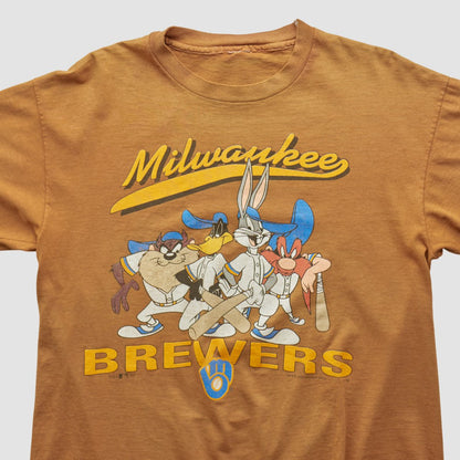Milwaukee Brewers 1993 T-shirt - Brown Vintage