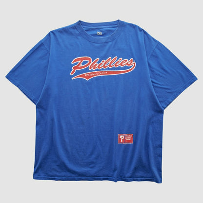 Philadelphia Phillies Lee Sport 2000s T-shirt - Blue Vintage