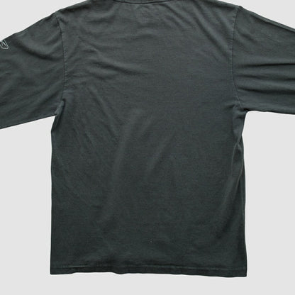 Carolina Panthers Reebok 2000s Long Sleeve T-shirt - Black Vintage for sale