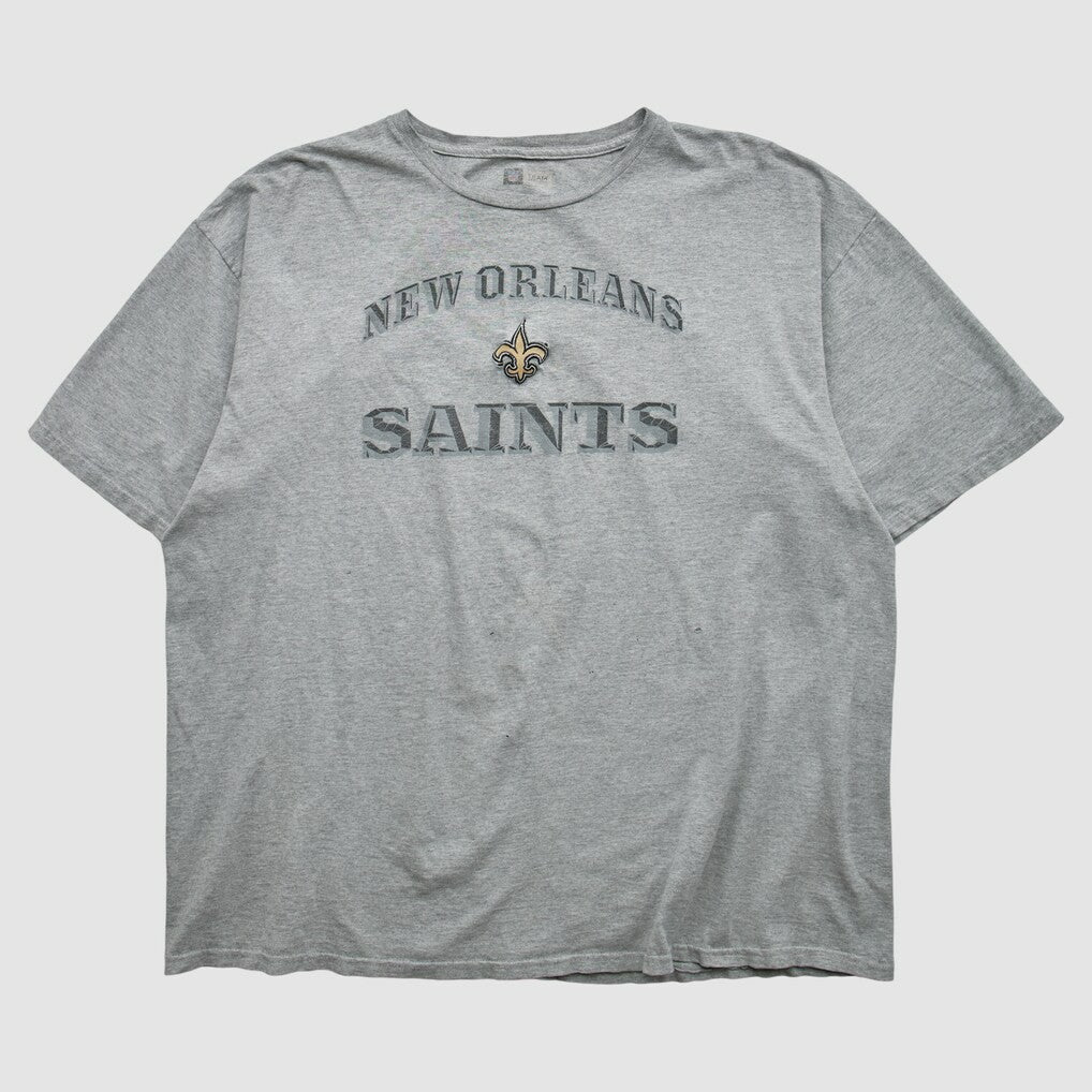 New Orleans Saints NFL 2000s T-shirt - Heather Gray Vintage outlet