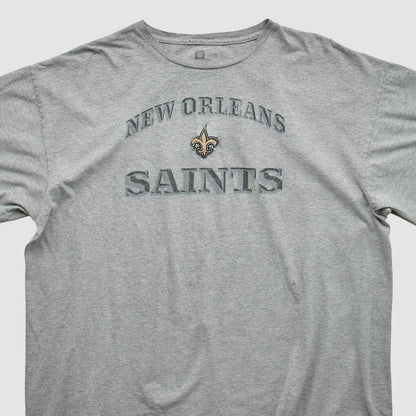 New Orleans Saints NFL 2000s T-shirt - Heather Gray Vintage outlet