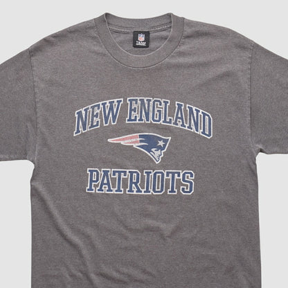 New England Patriots NFL 2010s T-shirt - Heather Gray Vintage online