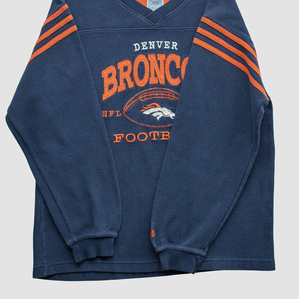 Denver Broncos 2000s Pullover Sweatshirt - Navy Vintage sale