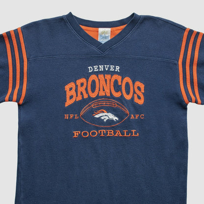 Denver Broncos 2000s Pullover Sweatshirt - Navy Vintage sale