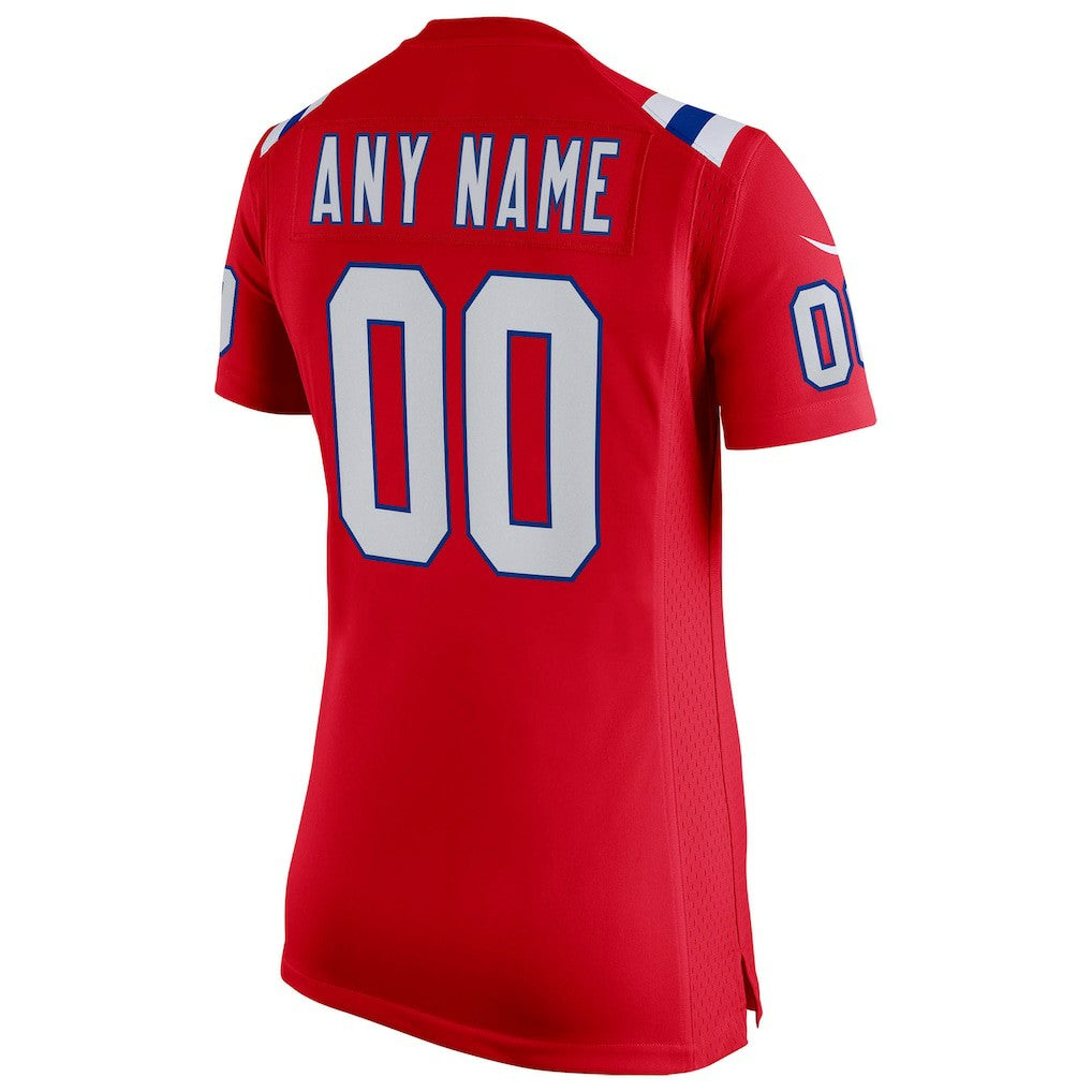 New England Patriots Women's Super Bowl LX Patch Custom Game Jersey - Red | Nike on sale