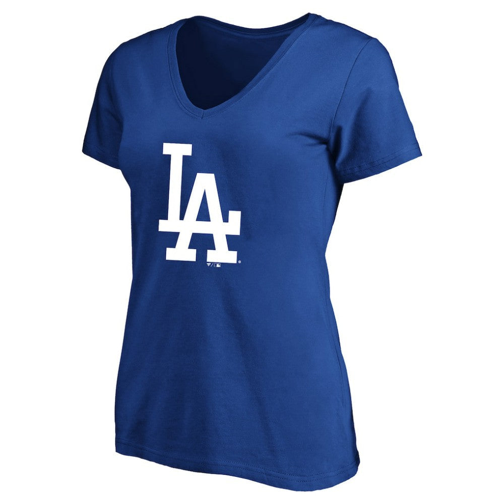 Kyle Tucker Los Angeles Dodgers Profile Women's Plus Size Name & Number V-Neck T-Shirt - Royal