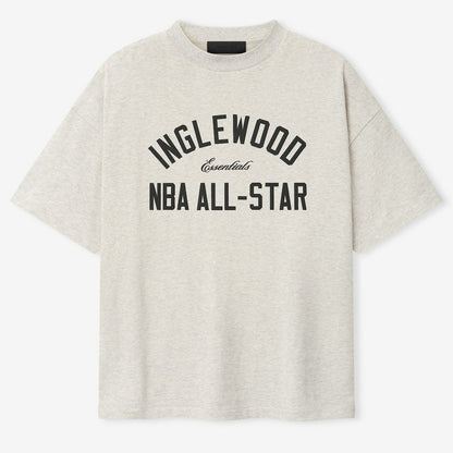 Fear of God Unisex 2026 NBA All-Star Game x Inglewood 90's T-Shirt - Heather Gray outlet