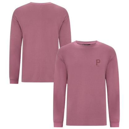 Pittsburgh Pirates Levelwear Bridal Rose Luxe Signature Long Sleeve T-Shirt - Pink