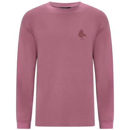Boston Red Sox Levelwear Bridal Rose Luxe Signature Long Sleeve T-Shirt - Pink