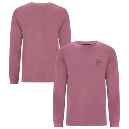 Athletics Levelwear Bridal Rose Luxe Signature Long Sleeve T-Shirt - Pink