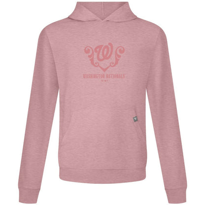 Washington Nationals Levelwear Bridal Rose Relay Pullover Hoodie - Pink
