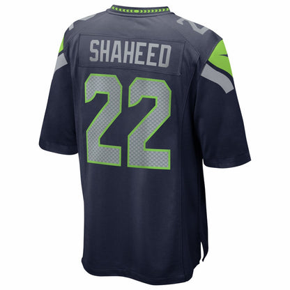 Rashid Shaheed Seattle Seahawks Super Bowl LX Patch Game Jersey - College Navy | Nike for sale