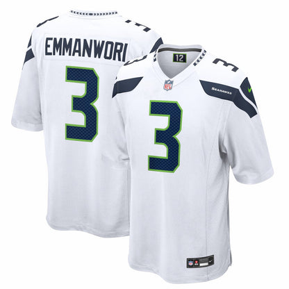 Nick Emmanwori Seattle Seahawks Game Jersey - White | Nike for sale