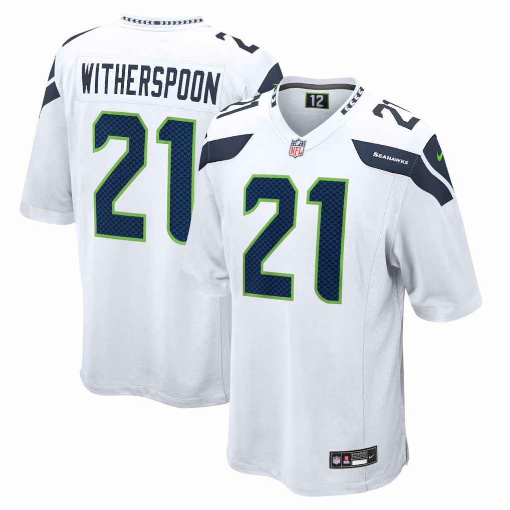 Devon Witherspoon Seattle Seahawks Game Jersey - White | Nike for sale