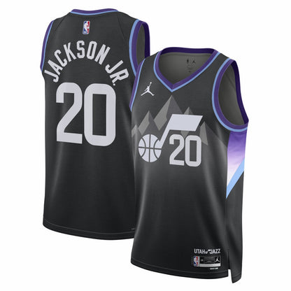 Jaren Jackson Jr. Utah Jazz Jordan Brand Unisex Swingman Jersey - Statement Edition - Black on sale