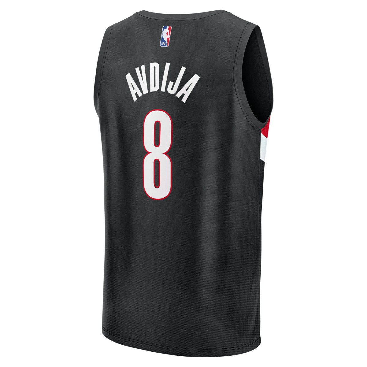 Deni Avdija Portland Trail Blazers Fast Break Replica Jersey - Icon Edition - Black | Fanatics outlet