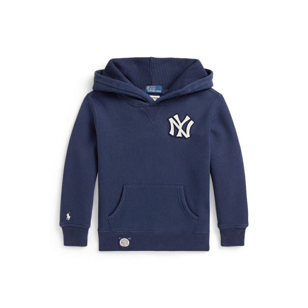 Yankees Polo Ralph Lauren Preschool Fleece Hoodie - Navy