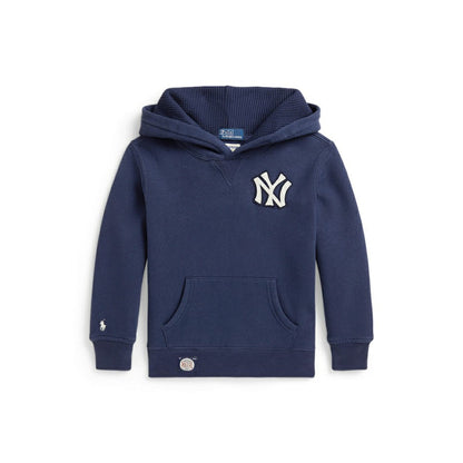 Yankees Polo Ralph Lauren Preschool Fleece Hoodie - Navy