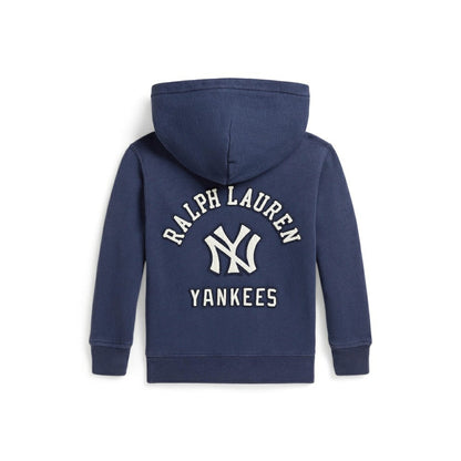 Yankees Polo Ralph Lauren Preschool Fleece Hoodie - Navy