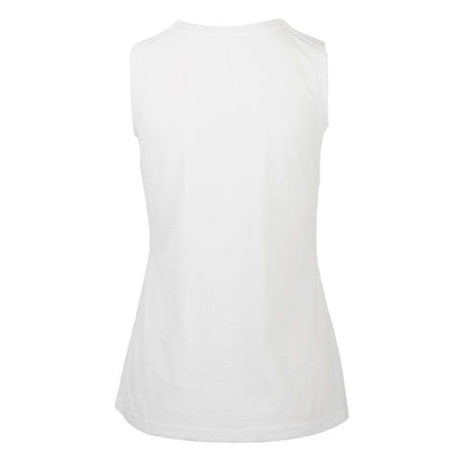 Cincinnati Reds Levelwear Women's Macy Spring Training Badge Bold Tank Top - White