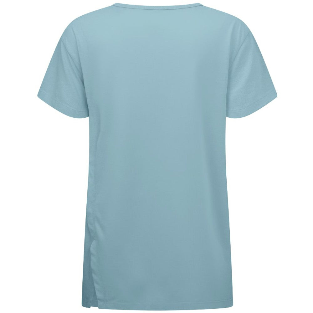 Colorado Rockies Levelwear Women's Influx Spring Training Sunrise Bold T-Shirt - Blue