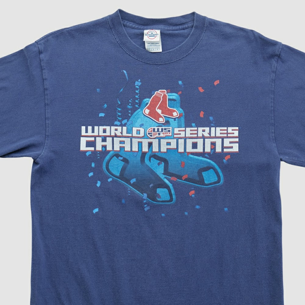Boston Red Sox Delta 2007 Long Sleeve T-shirt - Navy Vintage