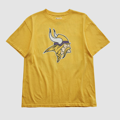 Minnesota Vikings NFL 2000s T-shirt - Yellow Vintage sale