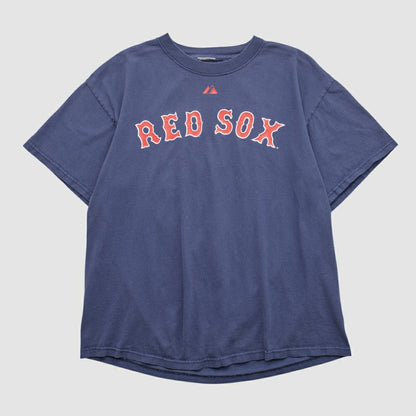 Boston Red Sox 2000s T-shirt - Navy Vintage